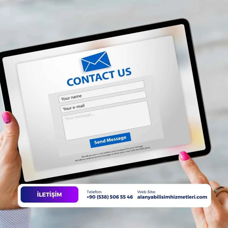 Alanya İletişim Formlu Web Site